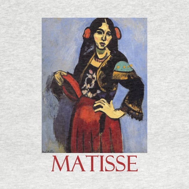 Spanish Dancer with Tambourine by Henri Matisse by Naves